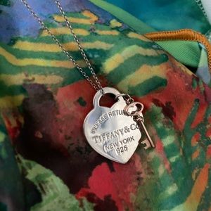 Return to Tiffany Heart Pendant in Sterling silver and Rubedo